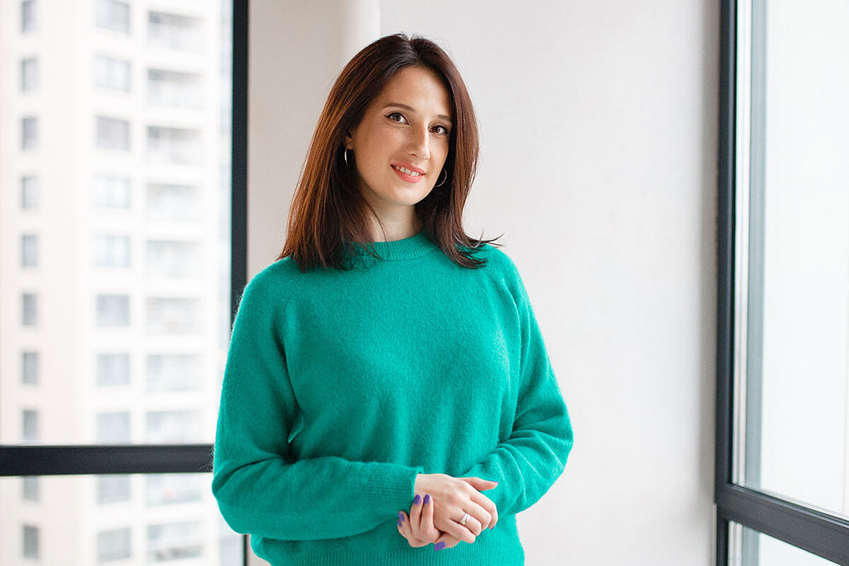 Anna Mazur, a Ukrainian career expert