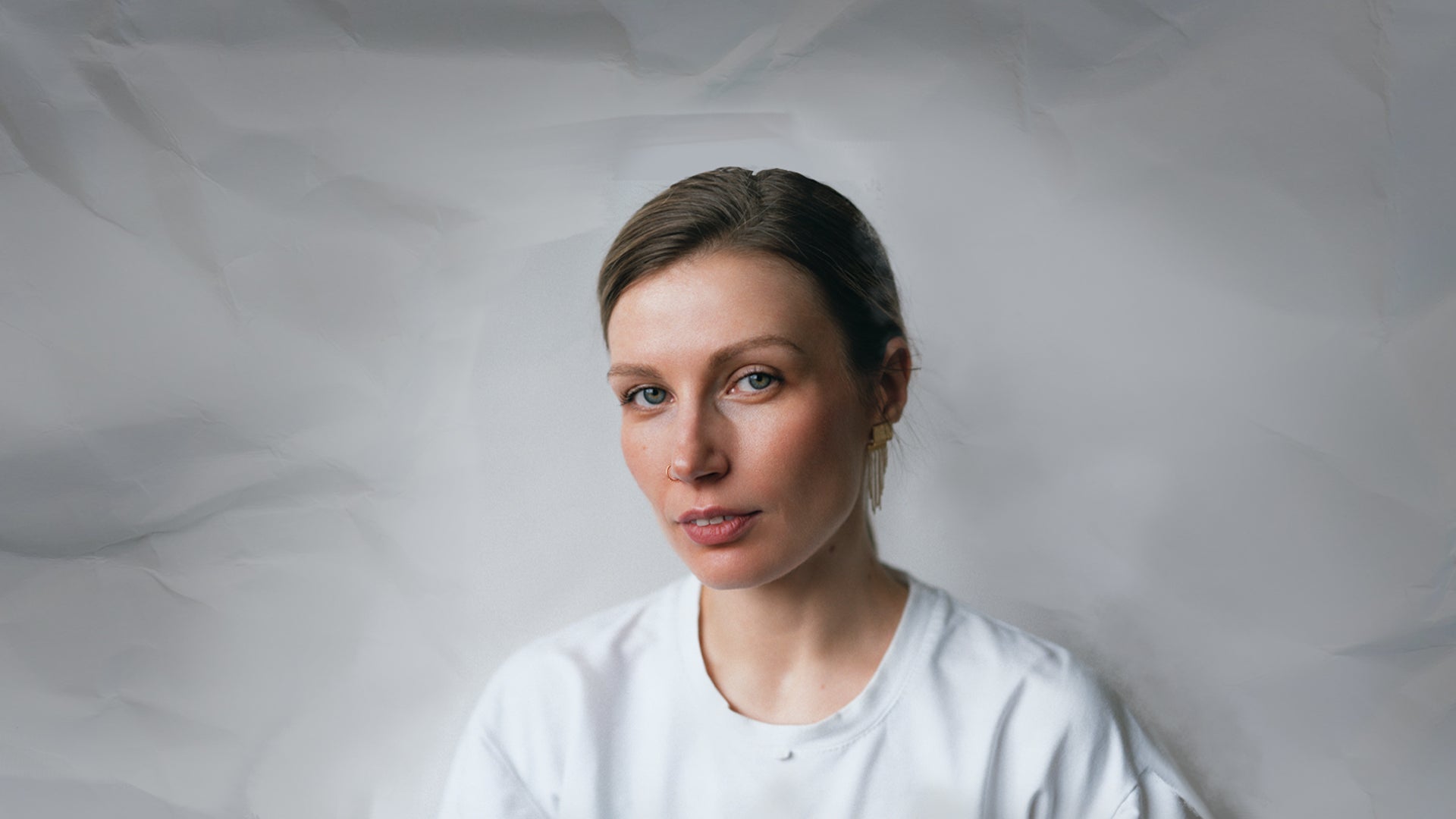 Marysia Myanovska, a 33-year-old artist, conceptual photographer, volunteer and marketing manager of the VETERANKA Movement. Photo: Courtesy of VETERANKA Movement.