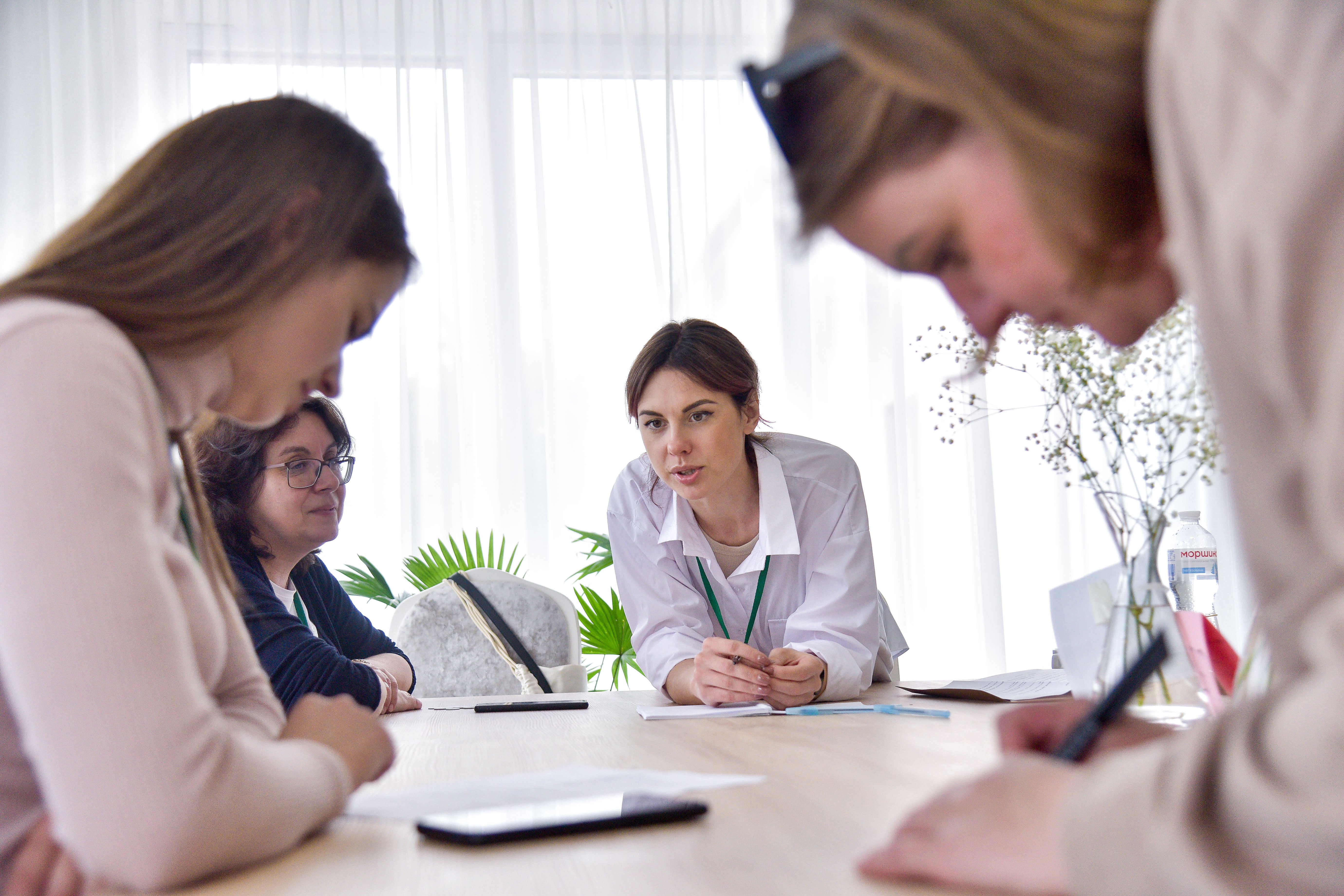 Anastasiia Pyrohova works in Sambir, Ukraine. Photo courtesy of Women's Perspectives.