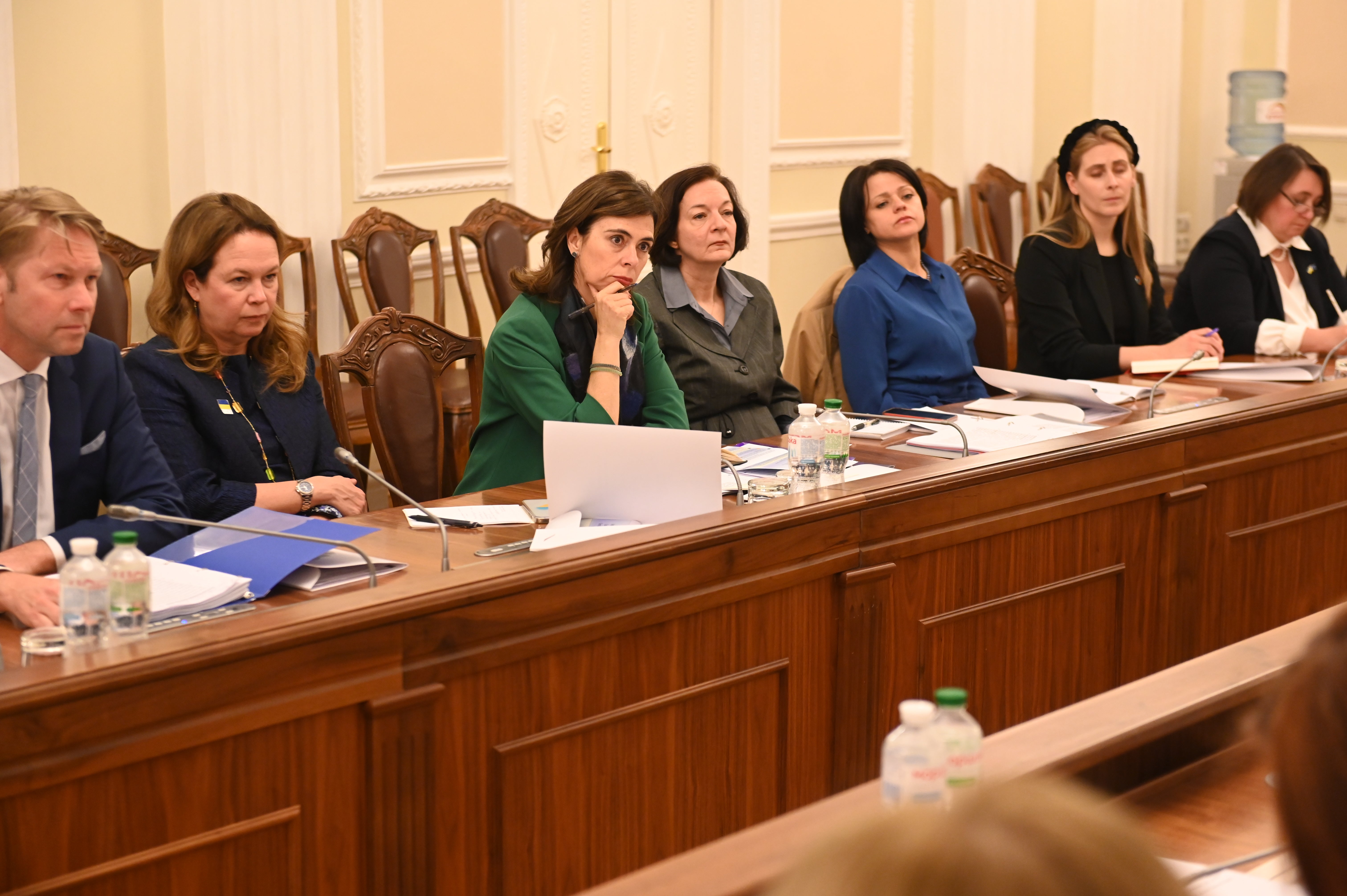 Meeting of the Executive Board with the Government Commissioner for Gender Policy, Kateryna Levchenko. Photo: UN Women/Dmytro Korenev