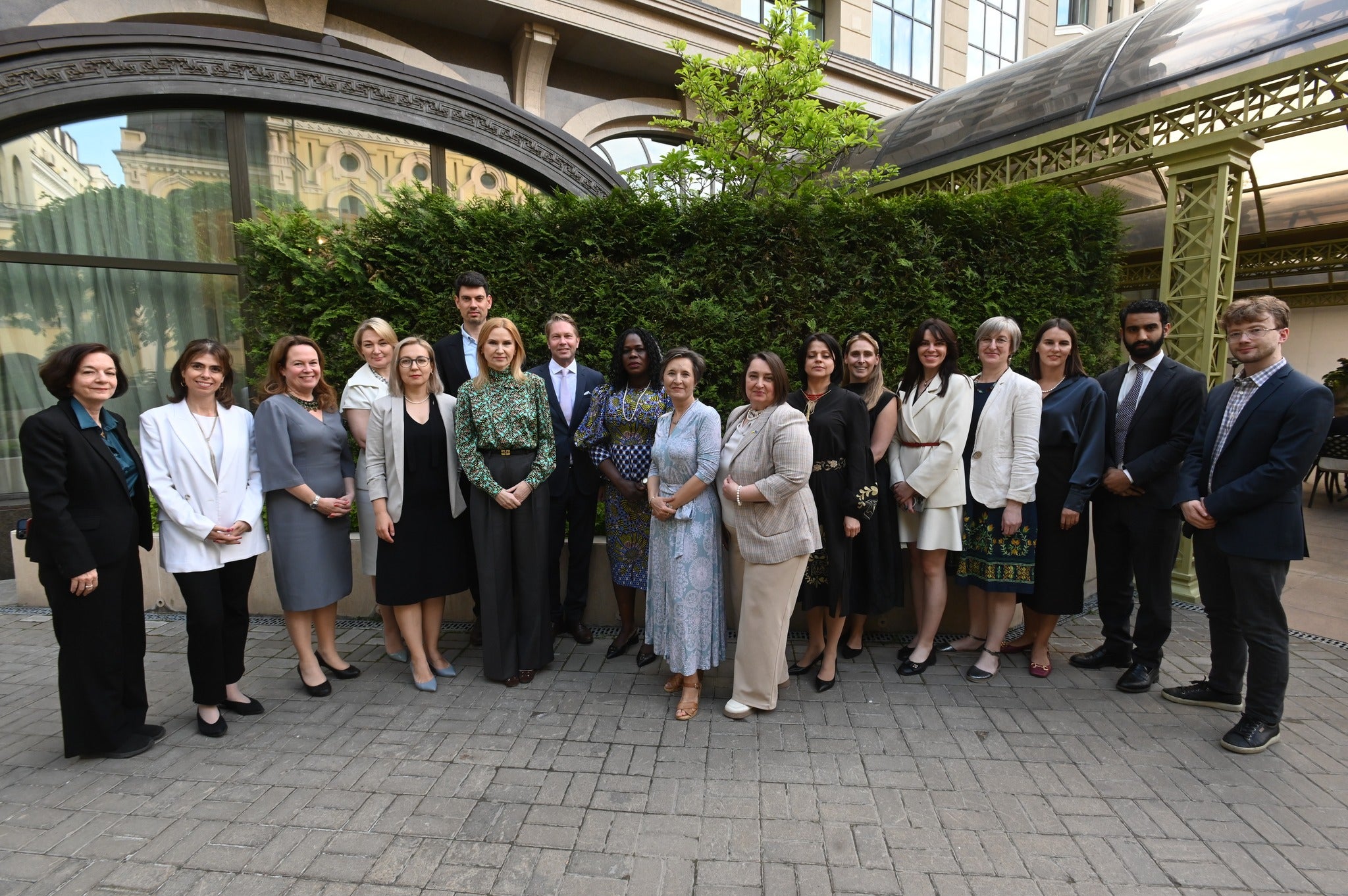 Meeting with Olena Kondratiuk, Deputy Speaker of the Ukrainian Parliament, and members of the parliament. Photo: UN Women/Dmytro Korenev