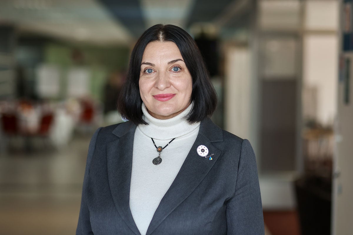 Liliia Kislitsyna, President of SMARTA and Coalition1325 coordinator.