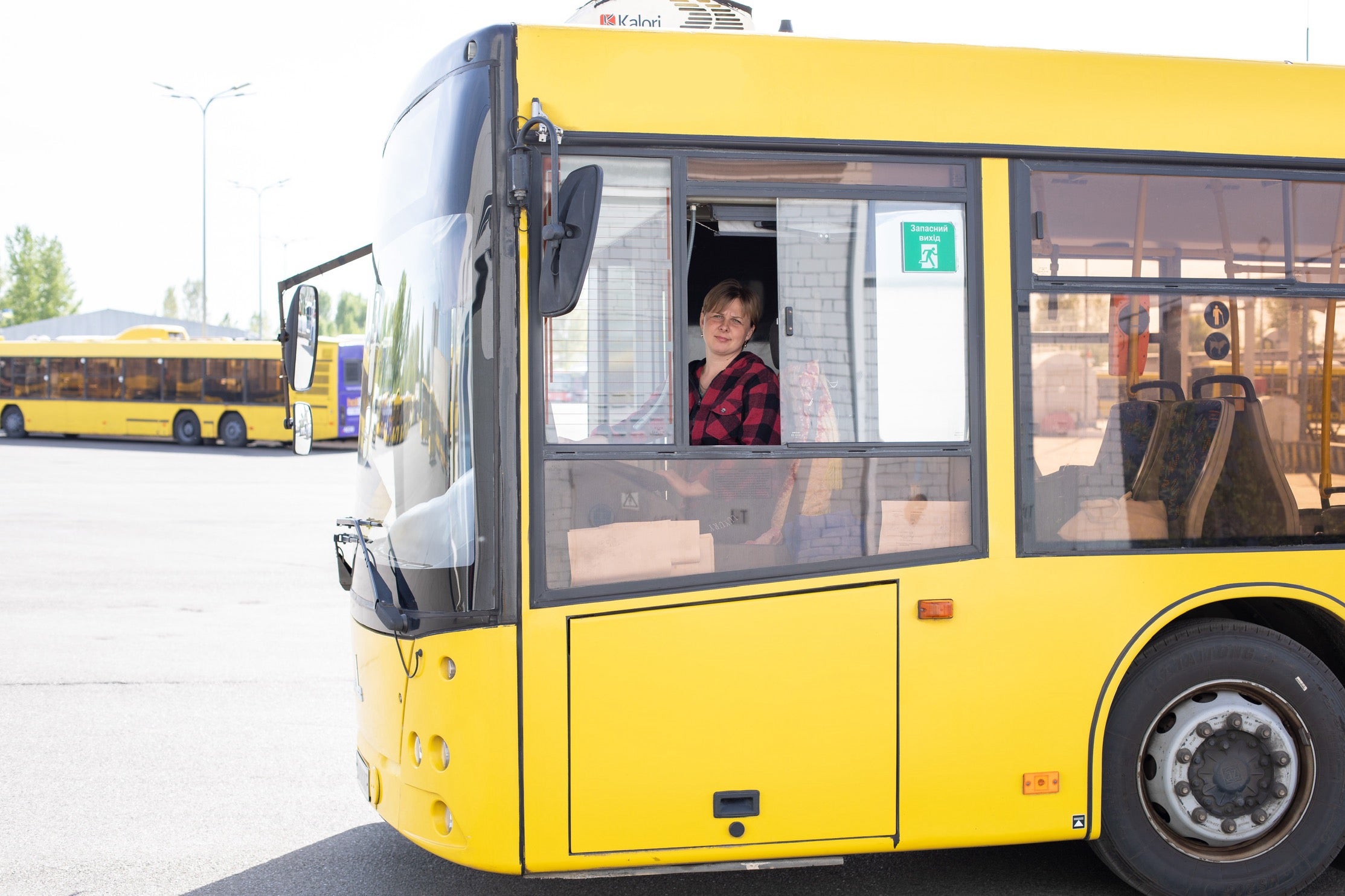 Тест-драйв автобусів «Київпастранс» учасницями She Drives
