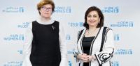 UN Executive Director Women Sima Sami Bahous meets with Kateryna Levchenko, the Government Commissioner for Gender Policy in Ukraine. 