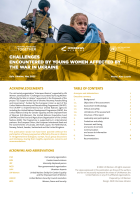 cover_Challenges encountered by young women affected by war in Ukraine
